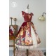 Miss Point Kaleidoscope Velvet Overskirt(Reservation/Full Payment Without Shipping)